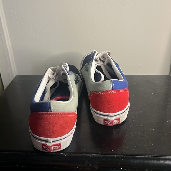 Vans Old Skool mix and match sneakers suede and canvas size 8 men’s women’s 9.5 - Picture 6 of 6